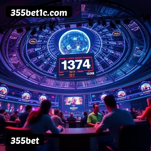 Números do app 355bet em material de marketing — ilustração, não auditoria